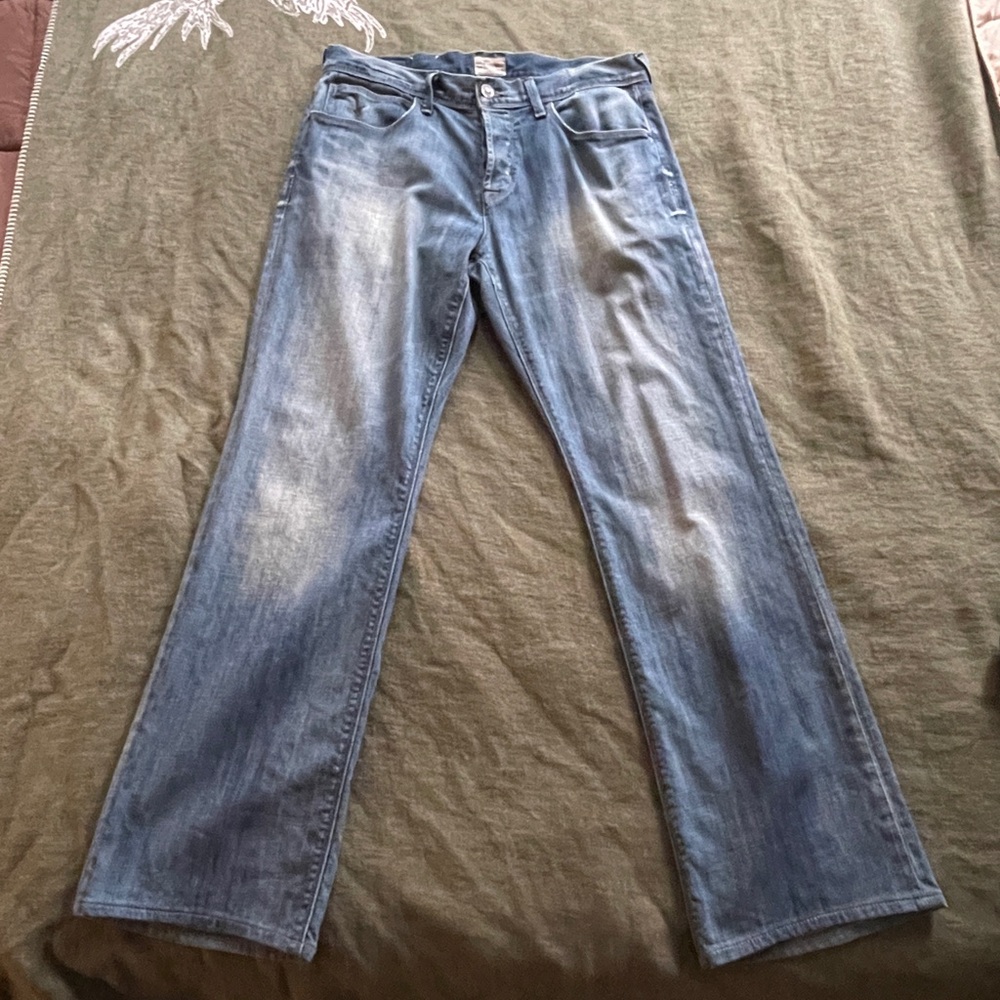 Hudson Straight Leg Relaxed Bootcut Jeans